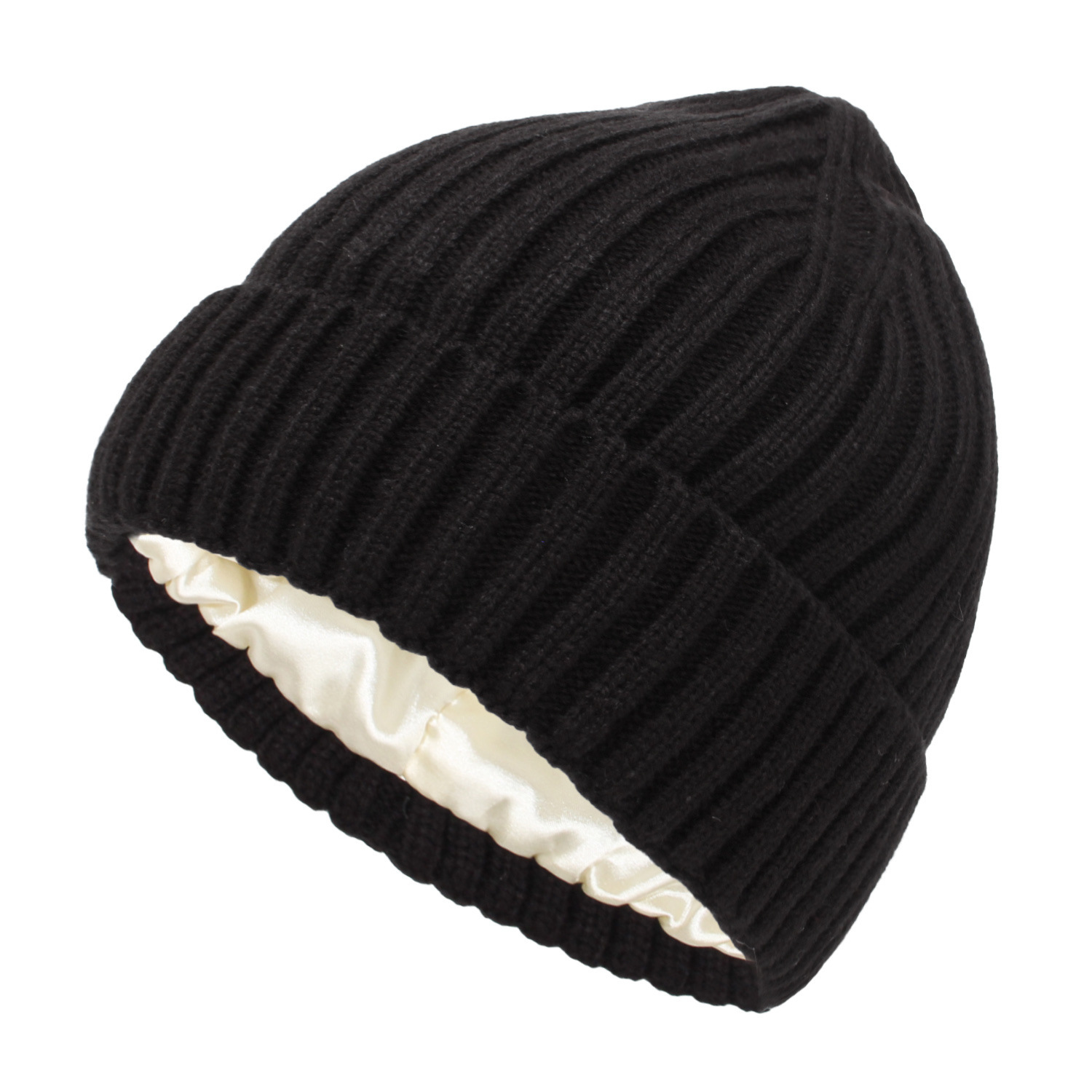 🧢 Bonnet Satin & Laine – Chaud et Élégant pour Homme et Femme – Image 7