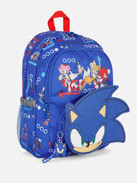 Sac à dos (Cartable) enfant Sonic 3D – Bleu (Sonic, Tails, Knuckles, Amy) – 40×30×12 cm ØÙ‚يبة ظهر Ù„Ù„Ø£Ø·ÙØ§Ù„ سونيك ثلاثية الأبعاد – أزرق (سونيك، تيلز، ناكلز، آيمي) – ‎40×30×12 سم – Image 5