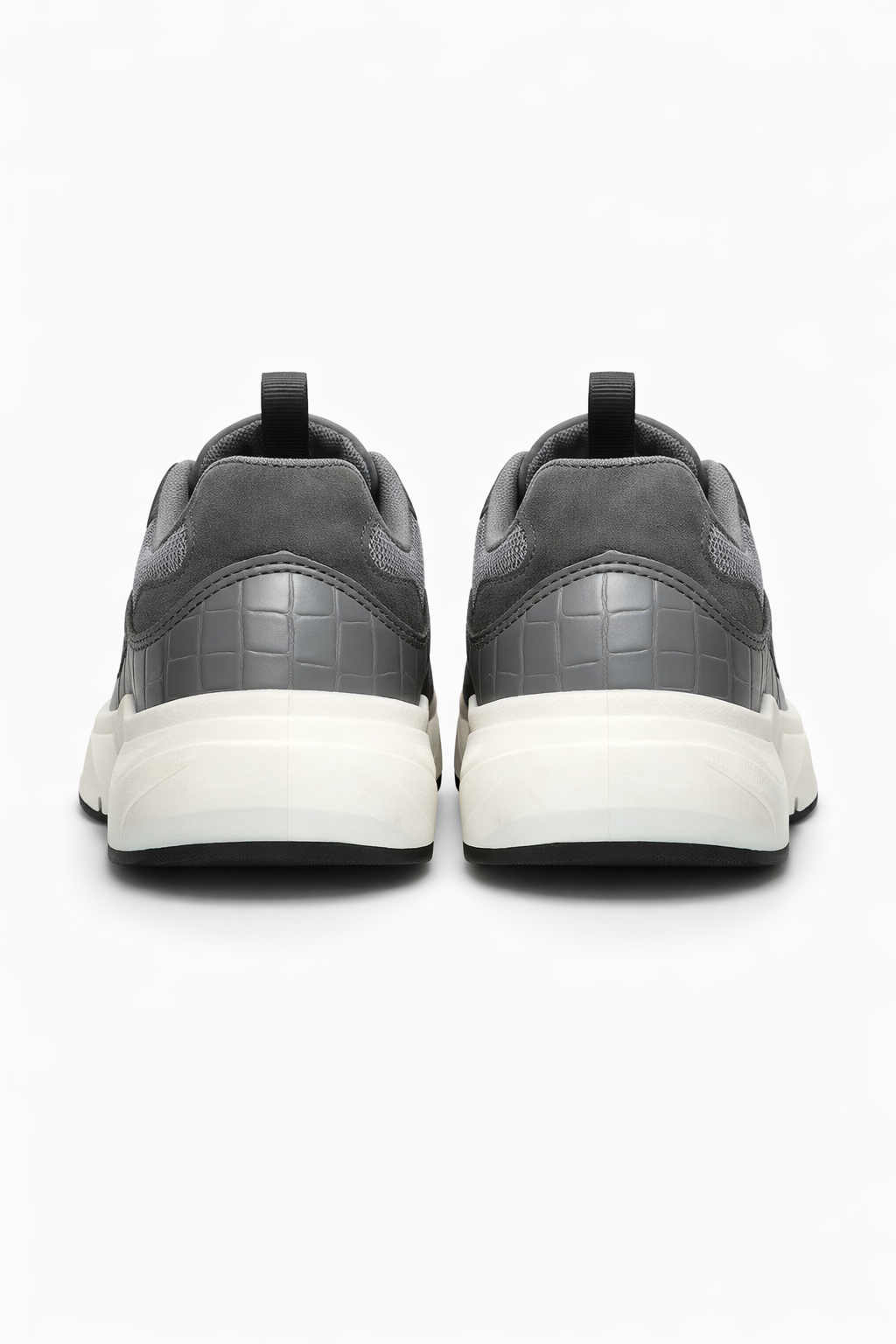 FERRO FOOTWEAR Gris + Bleu ciel -Sport Style pour femme - 🎠Livraison offerte- 👟 ØØ°Ø§Ø¡ رياضي نسائي Ù…Ø±ÙŠØ â€“ لون رمادي عصري – Image 5